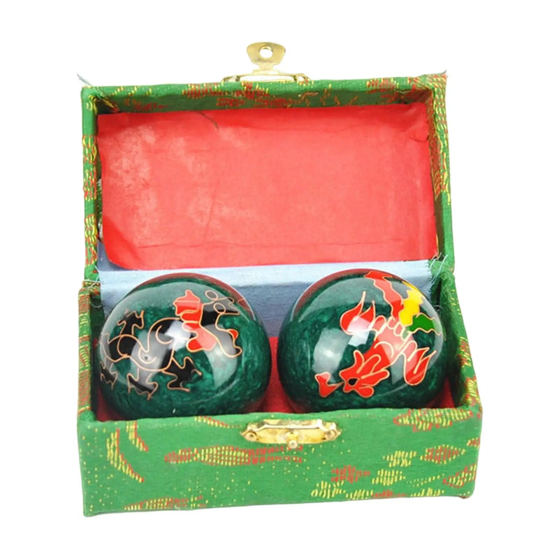 Chinese Baoding Balls with Fitness Seniors Finger