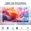 21.5/23.8/27/32 Inch Touch Screen Portable Lcd Smart Tv on Wheels Rechargeable Resolution 1920*1080 128Gb Mobile Tv Stand by Me