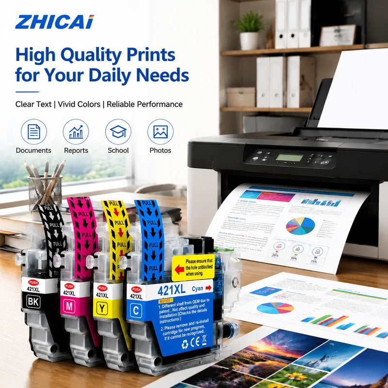 421 LC421XL LC421 421XL Ink Cartridge Compatible - Visuel 4 | SAMAG