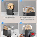 Creality Filament Dryer Upgrade Fan Filament Dry Box 1KG PLA PETG ABS TPU Filaments Dehydrator Storage Box Filament Spool Holder