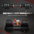 Male & Female Adjustable Dumbbells Set, Multi-spec 24kg | SAMAG