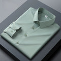 Long sleeved shirt for men's business casual orange | SAMAG