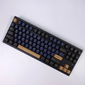 KBDiy GMK Blue Samurai Keycap Cherry Profile Double Shot PBT ISO Keycaps For Gamer Mechanical Keyboard Kit Gaming Point Key Cap