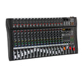 Fuluode 6/8/12/16 Channel Mixing Console Audio Mixer Mono 99 Digital Effect USB Sound Card dj Karaoke Mixer Bluetooth 48V 2 AUX