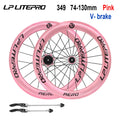 LP LITEPRO AERO Folding Bike Wheel Sets, 20 - inch 406/451 - View 24 | SAMAG