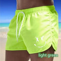 2026 Summer New Men's Smiling Face Printed Design Sports Shorts Outdoor Leisure Breathable Speed Drying Basketball Beach Shorts