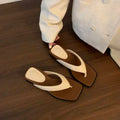 2026 Women's Wedges Heel Flip Flop Shoes Summer  Women Fashion Clip Toe Slippers Casual Comfort Beach Vacation Slides Shoe