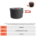 Portable Aluminum Camping Cookware Kit Lightweight - View 6 | SAMAG