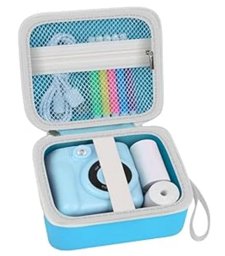 Children's Instant Print Camera Storage Bag - Fits For ESOXOFFORE, Dylanto, DUDUDRAGON & Other Popular Kids' Digital Cameras