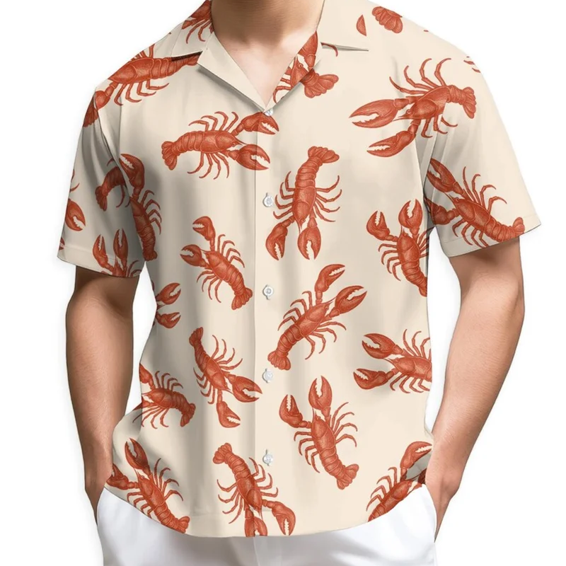 Dragon Print Aloha Shirt Men Women Bold Golden Graphic | SAMAG