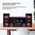 4 Inch Desktop Computer TV Bluetooth Speaker 2.1 Karaoke Home Computer Speaker Home KTV Music Center System Audio Set