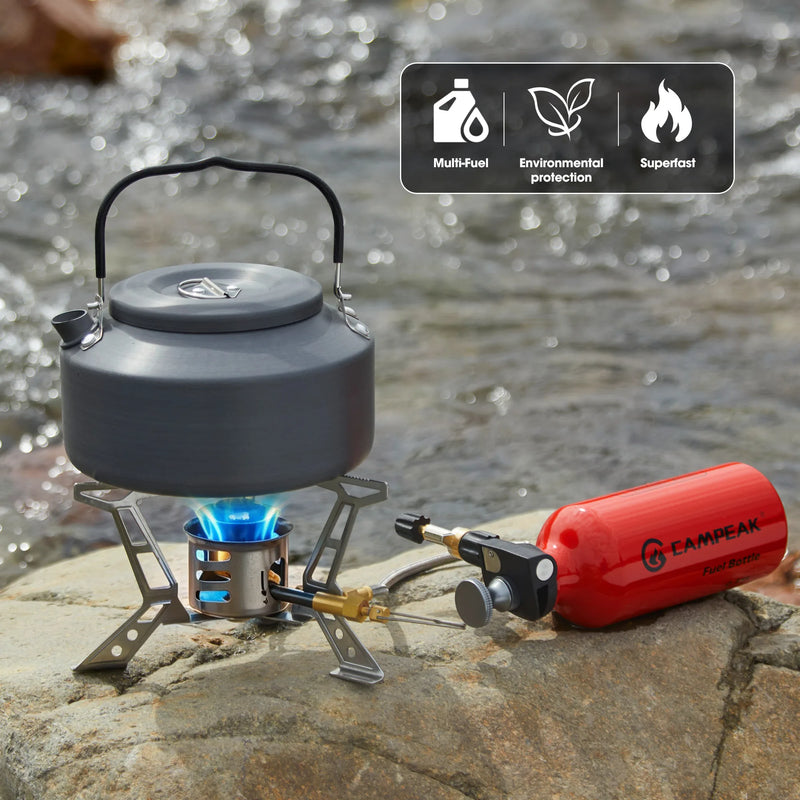 CAMPEAK Multi Fuel Stove Burner with SILENT CAP - View 5 | SAMAG