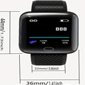 Smart Watch Women Men Music Control Bluetooth Calories Fitness Monitor Smartwatch Running Tracker Sport Bracelet For Android IOS