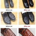 Quick Shine Leather Shoe Care Cream - 30g Instant Shoe Polish Kit Portable Black Shoe Polish for Daily Leather Goods Maintenance