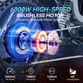 COSWHEEL R19 Readygo Electric Dirt Bike High Power 6000W Adult Ebike 72V40Ah Battery Off-Road Use 85km/h Mountain Bike Lithium