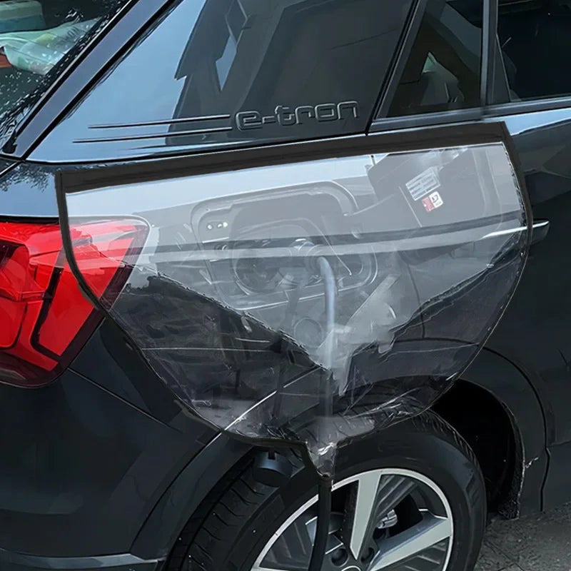 Electric Vehicle Charger Port Rainproof Dustproof Cover Outdoor Protection Covers for Car  Applicable to various vehicle models