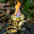 Brasses Alcohols Stove for Camp Cooking and Hiking - View 5 | SAMAG