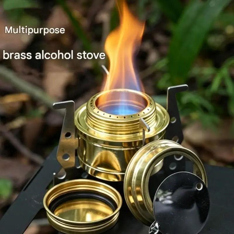 Brasses Alcohols Stove for Camp Cooking and Hiking - View 5 | SAMAG