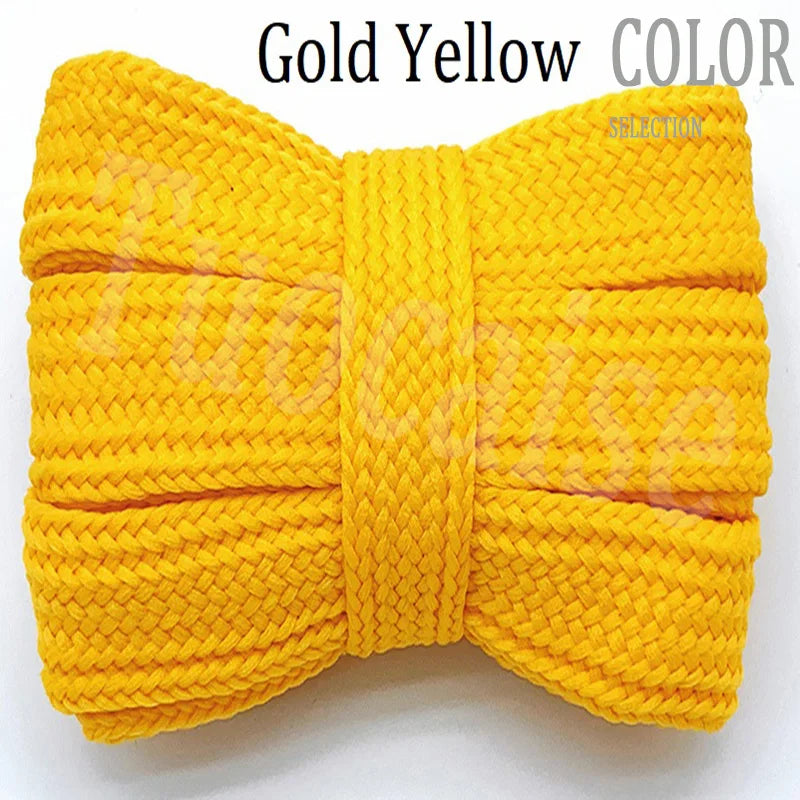 Flat Wide Shoelaces 2cm 1Pair Thick Soft Casual Sneakers Running Sports Shoe Laces 100/120/140/160CM Fashion Shoes Accessories