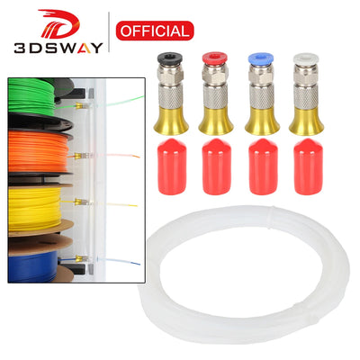 3D printer parts PC4-M6 Pneumatic Straight Connector Bore | SAMAG