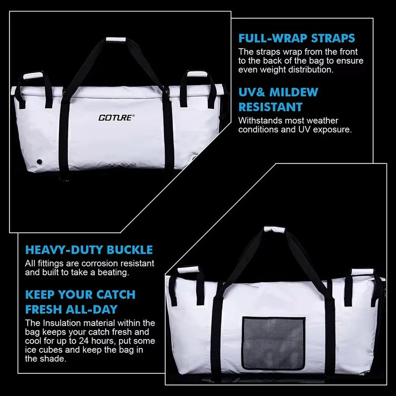 Goture Insulated Fish Cooler Bag Portable Large Monster | SAMAG