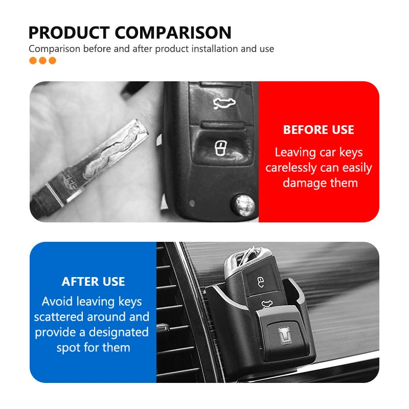 Car Dashboard Key Storage Box Organizer Car Stowing Tidying Accessories For TANK Great Wall GWY 300 500 700 400