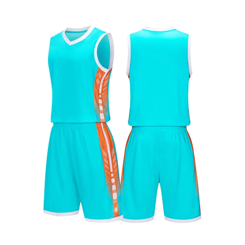 Adult Kid Custom Youth Comfortable Quick-drying Basketball Jersey Training Uniform Sleeveless Shirt Outdoor Sportswear Clothing