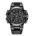 LIGE Electronic Men's Wristwatch Luxury LED Display Luminous Sports Man Watch Waterproof Military Quartz Alarm Date Watches Male