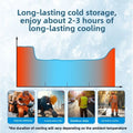 Cooling Vest Ice Pack Adjustable Weight Heat Relief Outdoor Sports Running High Temp Work Lightweight Comfort Portable Practical