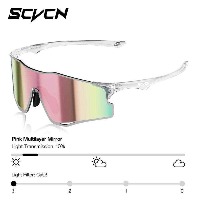 Scvcn Photochromic Running Sunglasses Men Women Marathon - View 13 | SAMAG