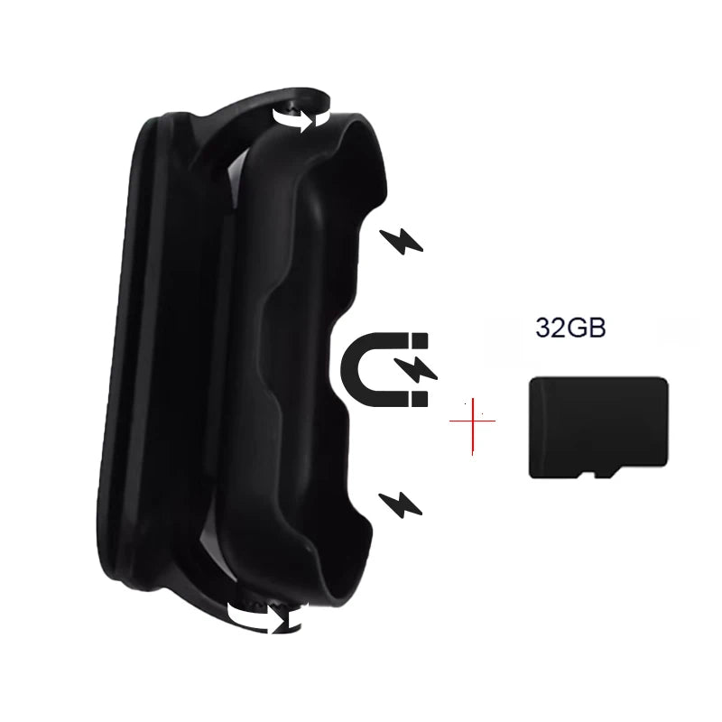  4K FHD Outdoor Sports Camera In Helmet Motorcycle Bike Thumb Size Snap Cam with Waterproof CaseFilming Bicycle Video Recording