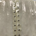 0.4mm White Latex Waist Trainer Corset Steel Bone Fetish Body Custom Made