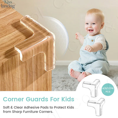 Clear Silicone Corner Guards, Transparent Edge Protectors | SAMAG