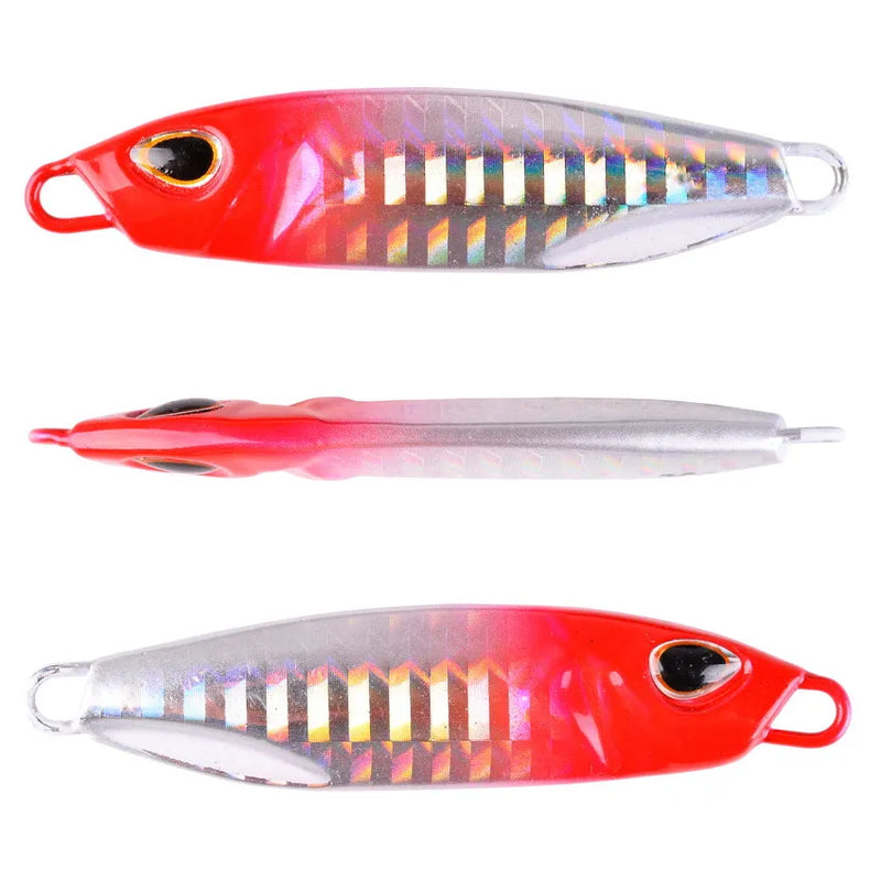 Long Cast Metal Bait Spinner Spoon Sea Fishing Lures Jigs | SAMAG