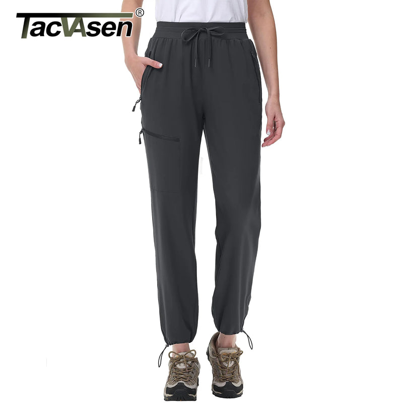TACVASEN Women's Quick Dry Adjustable Ankle Hiking Pants - View 2 | SAMAG