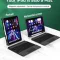 Tablet case with touch keyboard For iPad Pro 10.2 10.5 10.9 11 inch tablet protective shell ipad keyboard