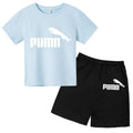 3-12Y Kids Summer Casual Letter Print 2-Piece Set Soft | SAMAG