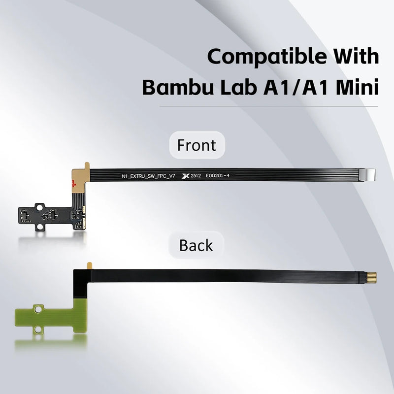 For BambuLab A1/ A1 Mini Feed Hall Board Filament Sensor Replacement with Ribbon FPC Cable 3D Printers Parts