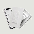 MOES Tuya Wi-Fi Smart Light Switch US Single Pole Push Button Wall Switch Work With Alexa Google Home Neutral Wire Required