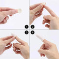 100PCS Multi-color Disposable Finger Cots Anti Slip Latex Powder Free Rolled Edge Finger Cots Beauty Hairdressing Tattoo Tools