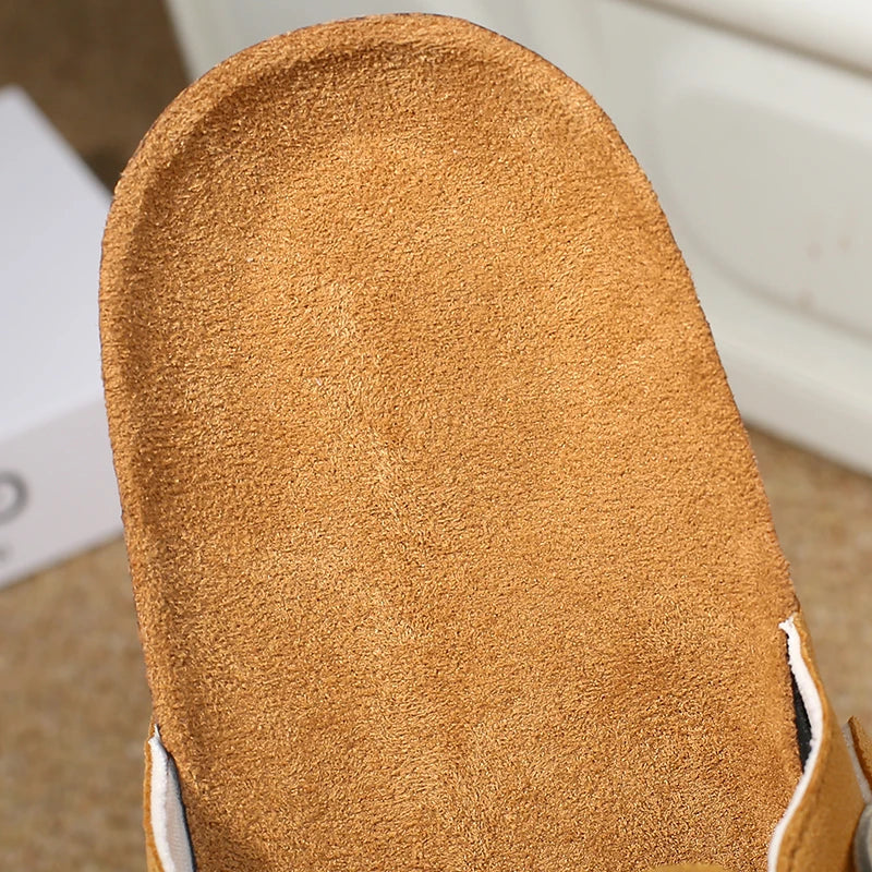 Men Shoes Cork Clogs Arch Support Fashion Mules For Classic Potato Women's Shoes Cozy Cork Footbed Lady Clogs Slippers