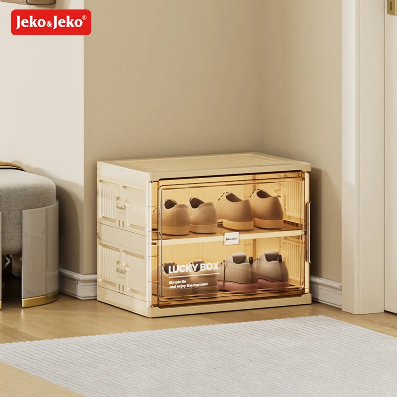 Jeko&Jeko Durable Adjustable Space Saving Cabinet Closet Stand Shoes Storage Shoebox Organizer - View 2 | SAMAG