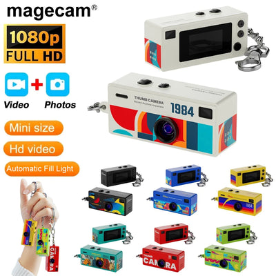 Magecam Digital Camera 0.96 Inch Keychain Retro Support | SAMAG