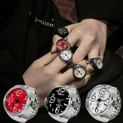 Kiss Jewelry Women Men Vintage Classic Finger Watch Rings | SAMAG
