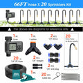 30-5m LCD Quick Connect Atomizing Sprinkler Timer Irrigation Kit Custom Automatic Watering System Flexible Adjustment Nozzle