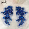 Handsewn Rhinestone Flower for Wedding Dress, Coats - View 25 | SAMAG