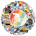 10/25/ Graffiti Bikes Bicycles Riding Stickers for DIY - View 4 | SAMAG