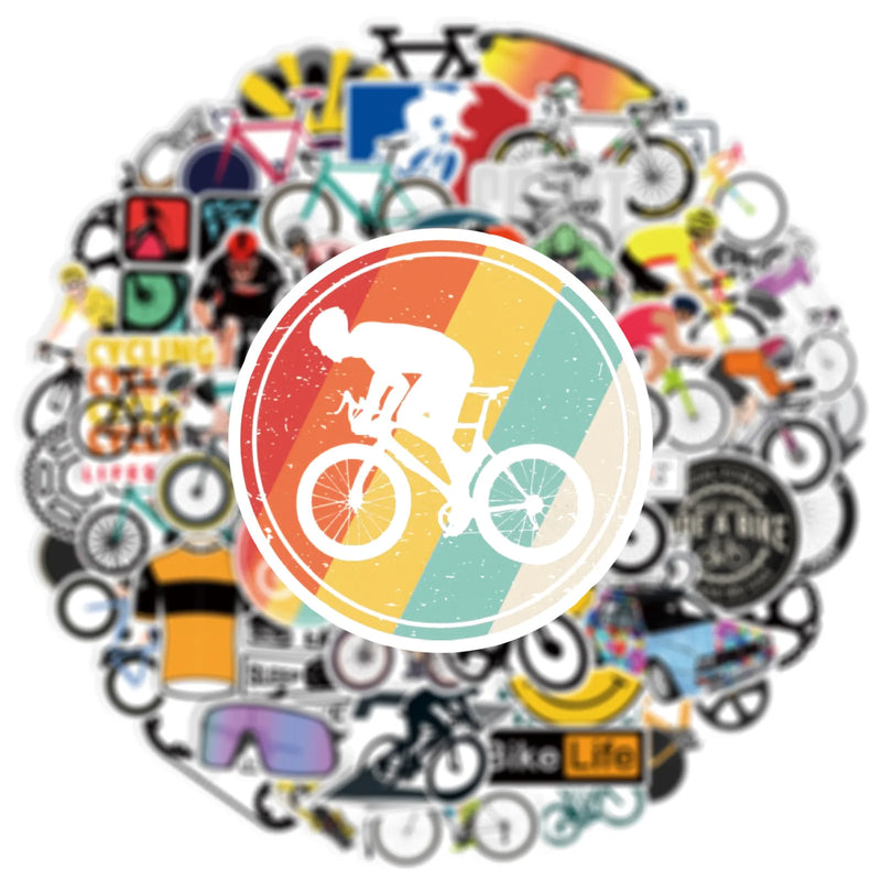10/25/ Graffiti Bikes Bicycles Riding Stickers for DIY - View 4 | SAMAG