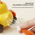 Creative Wind Up Bird Shape Interactive Cat Tail Pull Play Bird Cat Teaser Sounding Bite-Resistant Cat Exercise Indoor Fun