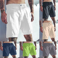 Men's Cotton Linen shorts Pants Male Summer Breathable | SAMAG